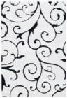 Safavieh Florida Shag SG455 1290 Ivory Black