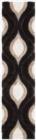 Safavieh Florida Shag SG461 2812 Dark Brown Ivory