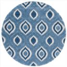 Safavieh Florida Shag SG461 6012 Blue Ivory