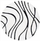 Safavieh Florida Shag SG471 1290 Ivory Black