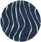 Safavieh Florida Shag SG472 6511 Dark Blue Cream