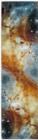 Safavieh Galaxy GAL109 D Orange Multi