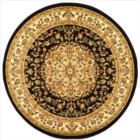 Safavieh Lyndhurst LNH222 A Black Ivory