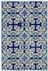 Trans Ocean Ravella FloralTile 225333 Navy