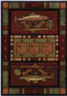 United Weavers Designer Contours John Q 51225429RainbowTrout Terracotta
